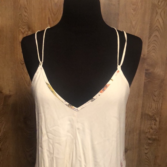 Beautiful Flowing Mini Dress or Blouse by LOVESTITCH size Medium - Picture 2 of 16